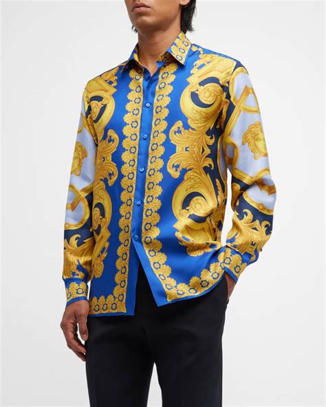 mens versace shirt cheap|versace clothing for men clearance.